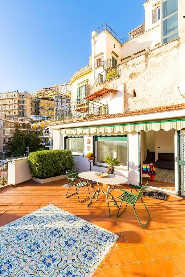 Villa Paola - Hidden Panoramic Garden And Terraces By Napoliapartments Apartment